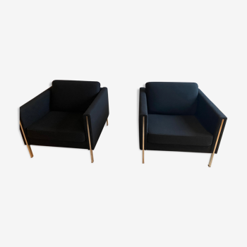 Pair of f442 armchairs by Pierre Paulin for Artifort