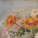 Painting flowers