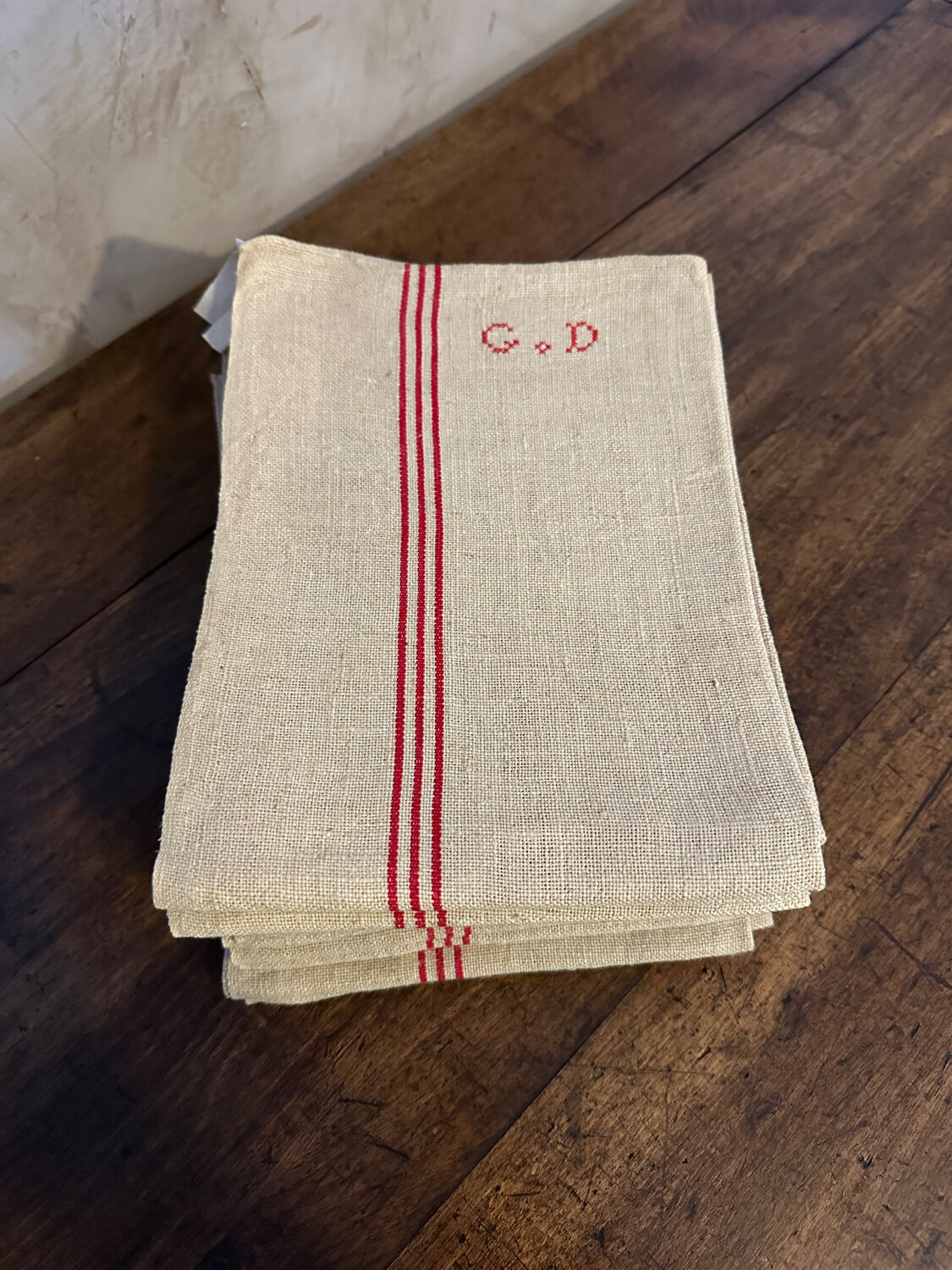 Set of 12 tea towels
