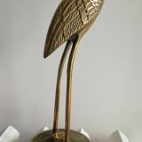Heron vintage brass