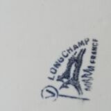 10 Longchamp factory fondue plates