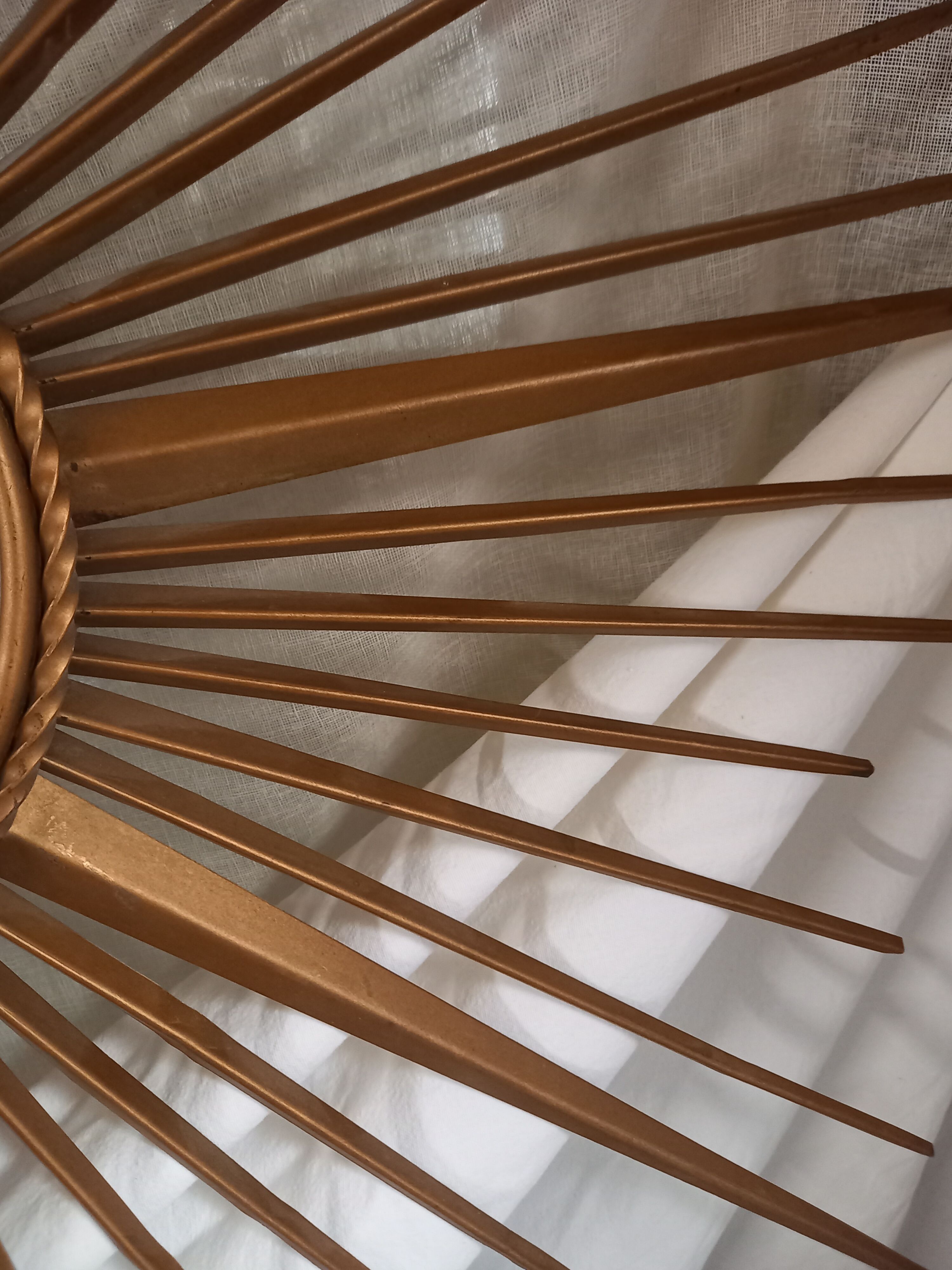 Ancient sun mirror, said witch's eye, 85 cm