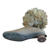 Table lamp wood shoe tree