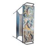 Porte revue style Vallauris