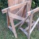 table tréteaux 2m atelier campagne ancienne