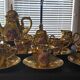 Service at cafe bavarian porcelain golden