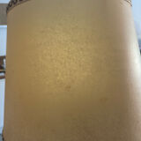 Lampe céramique marron