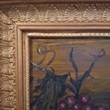 Oil painting on panel