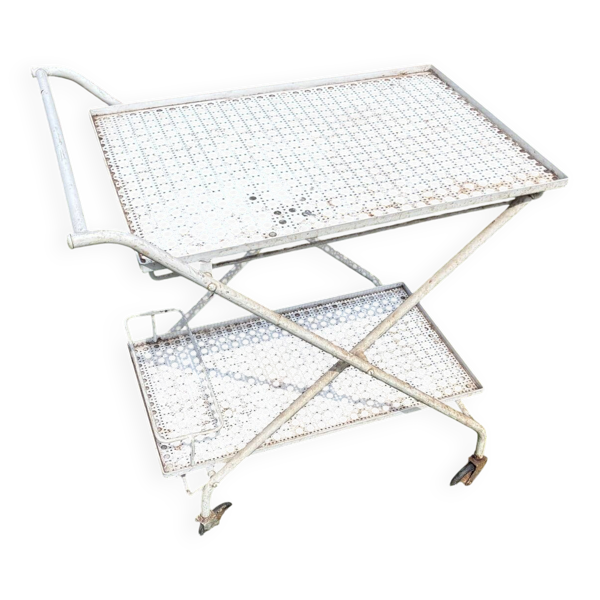 Table desserte bar métal goût Mategot 70 — Beyit