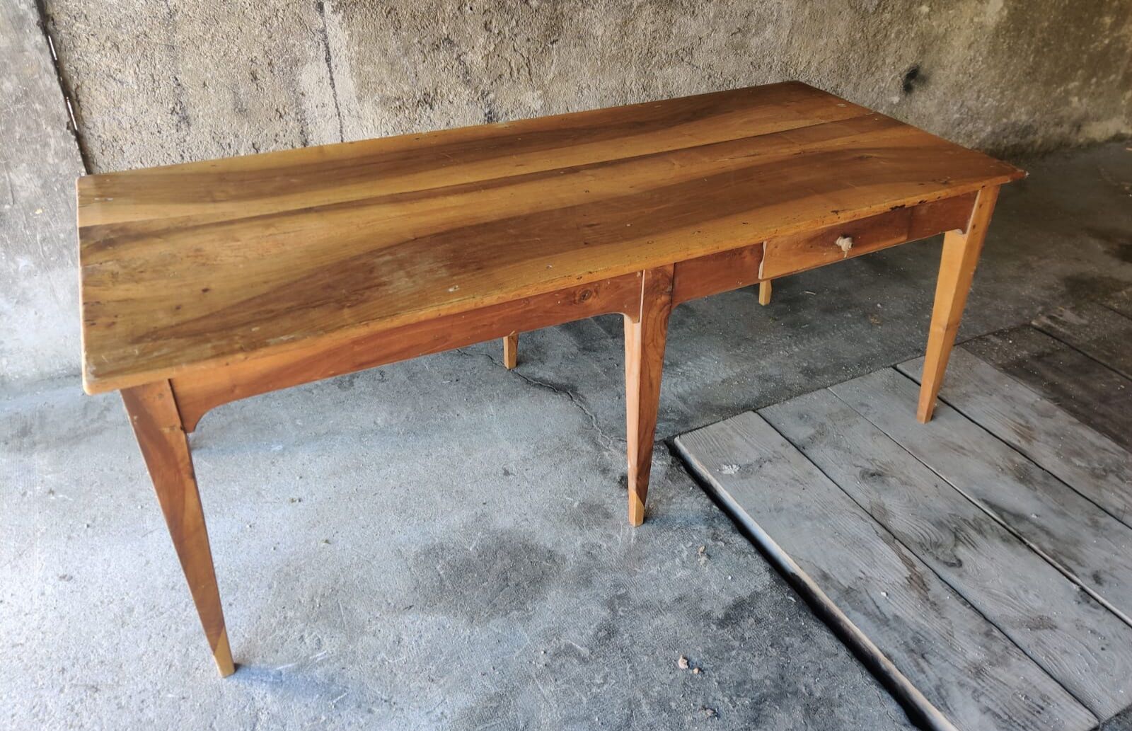 Old farmhouse table