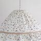 Conical suspension with Emilia "tiny flowers" wheel