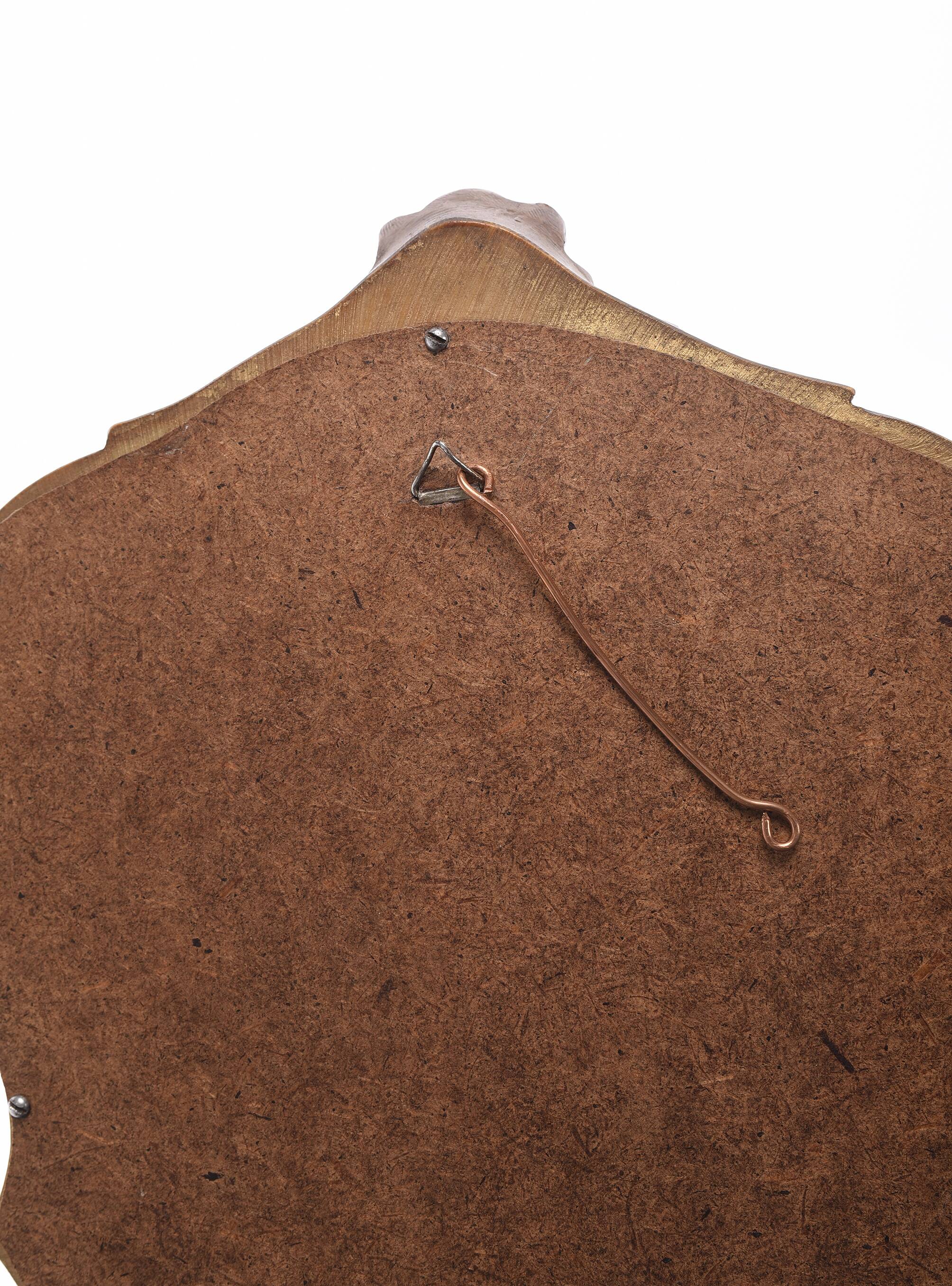 Mirror in gilded wood, baroque style