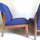 Pair of solid teak heaters 50s