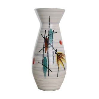 German ceramic vase, Scheurich spirit, west germany, 1960, handicrafts, vintage