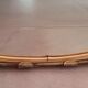 Golden Metal Rearview Mirror