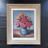 Painting signed Brault 1952