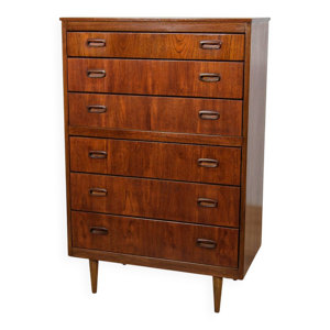 Commode en teck de style - 1960