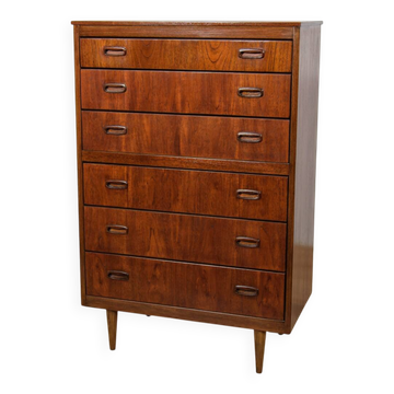 Mid-Century Teak Dresser, Denmark, 1960s