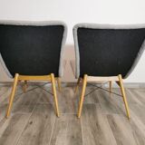 Restored pair of armchairs by Miroslav Navratil