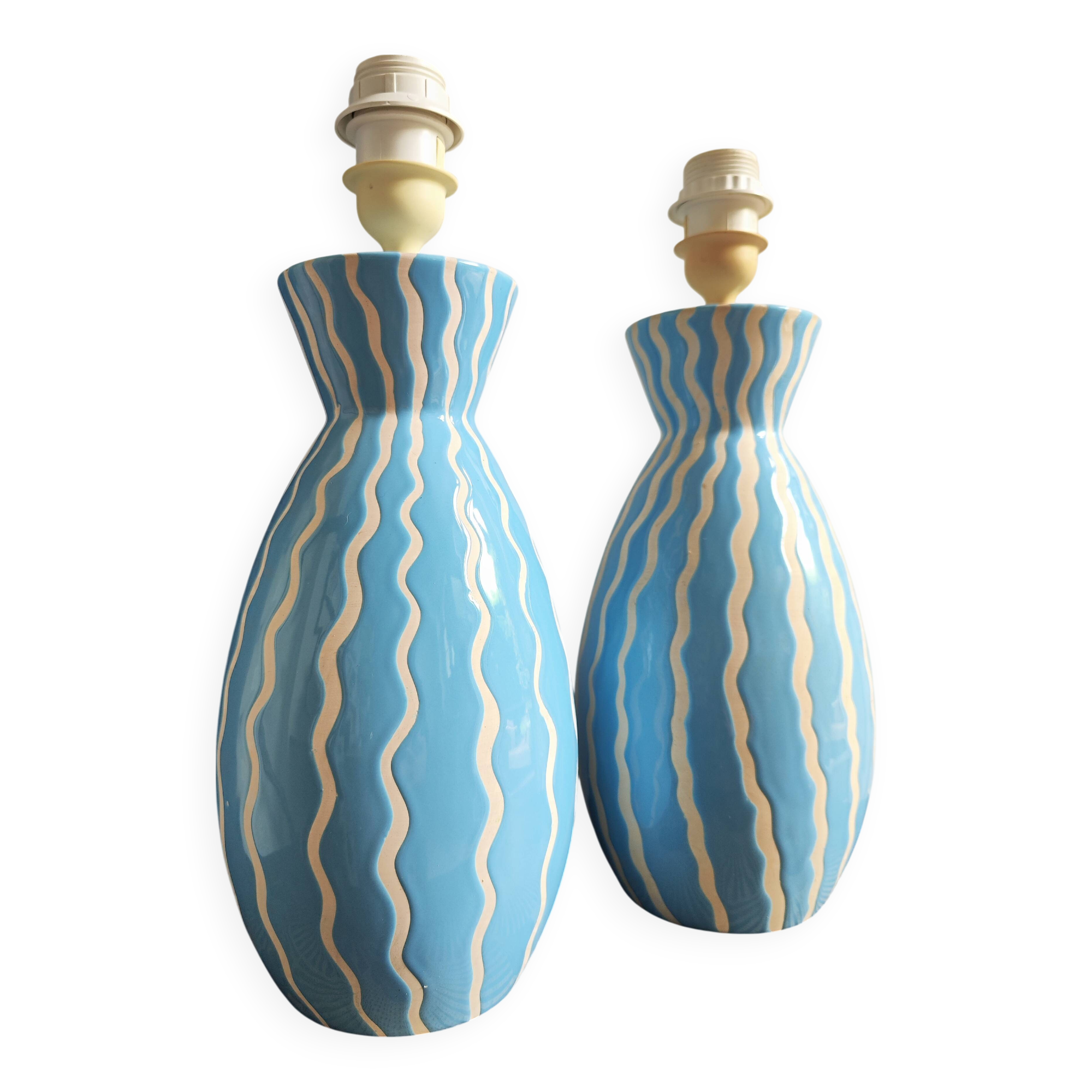 Pair of 1980 lamps