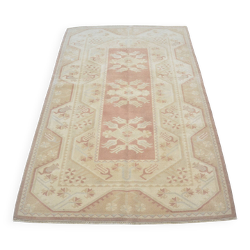 Turkish Oushak handmade rug sku 3561