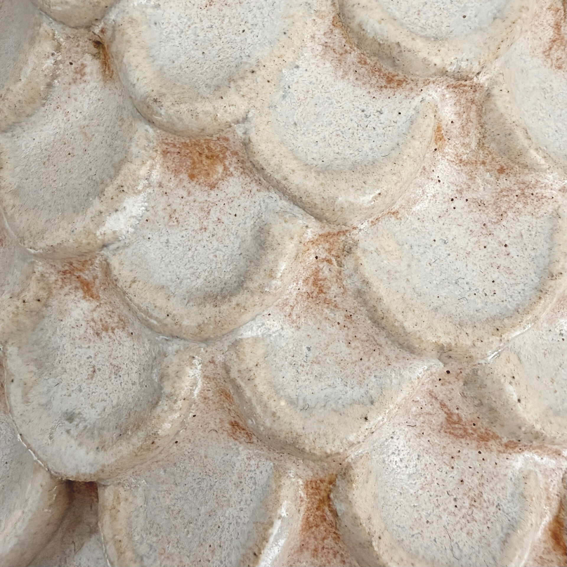 Handmade shell applique
