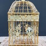 Cage à oiseaux carrée en métal