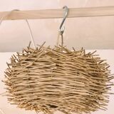 Rattan pendant in the shape of a nest