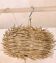 Rattan pendant in the shape of a nest