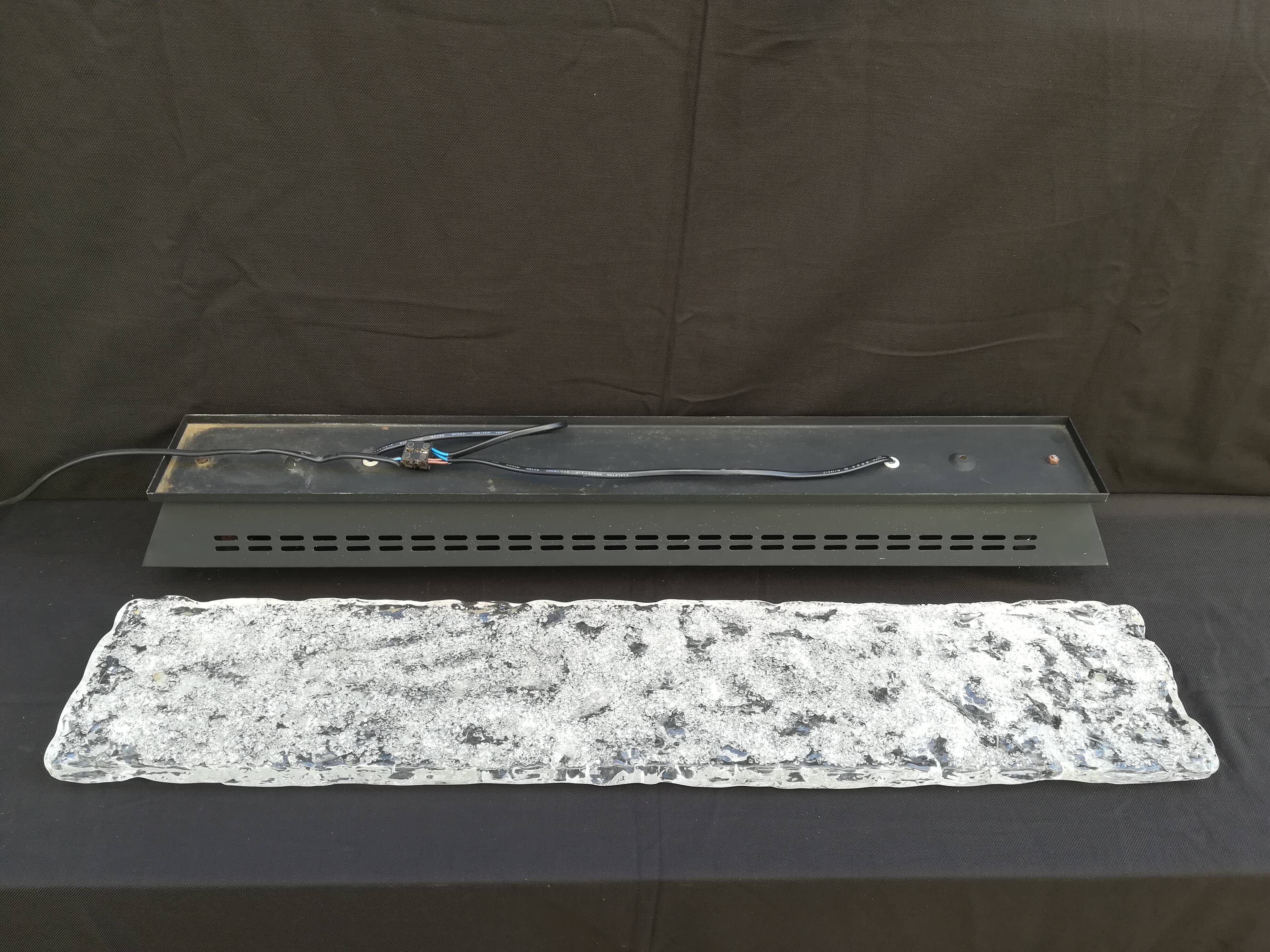 Murano glass sconces