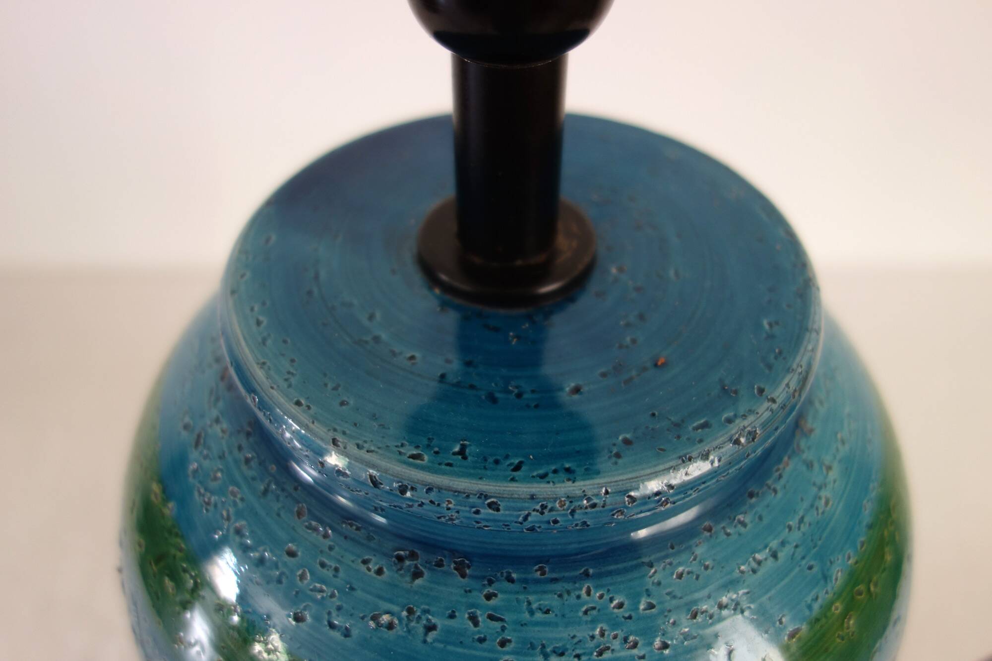 Bitossi ceramic lamp bases Italy 1970s