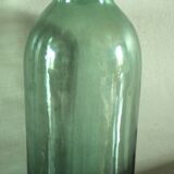 Green Glass Bottle Large Flask Vase