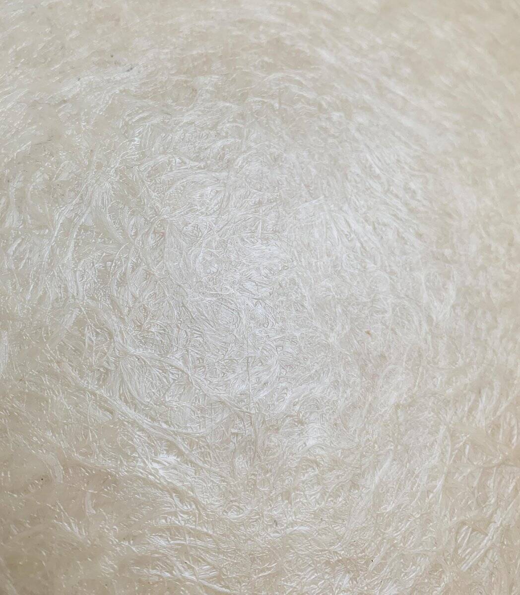 1960s minimalist fibreglass ceiling lamp