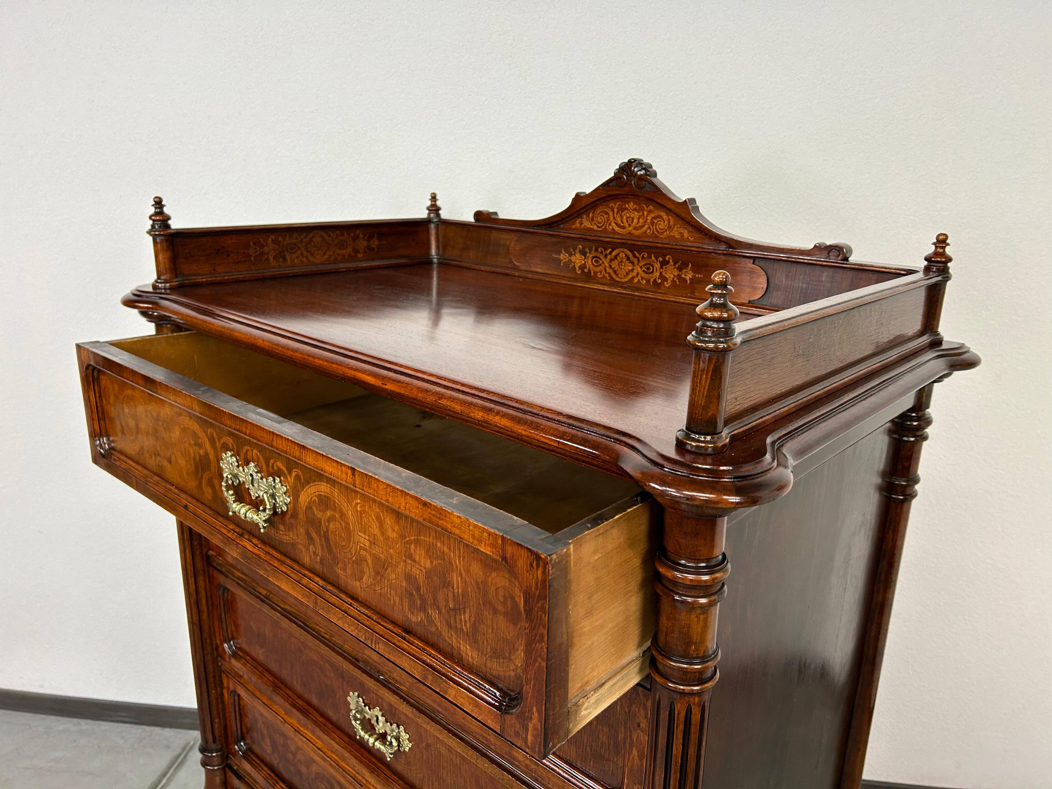 Art Nouveau chest of drawers by Jacob & Josef Kohn