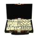 Game of dominos vintage compact travel