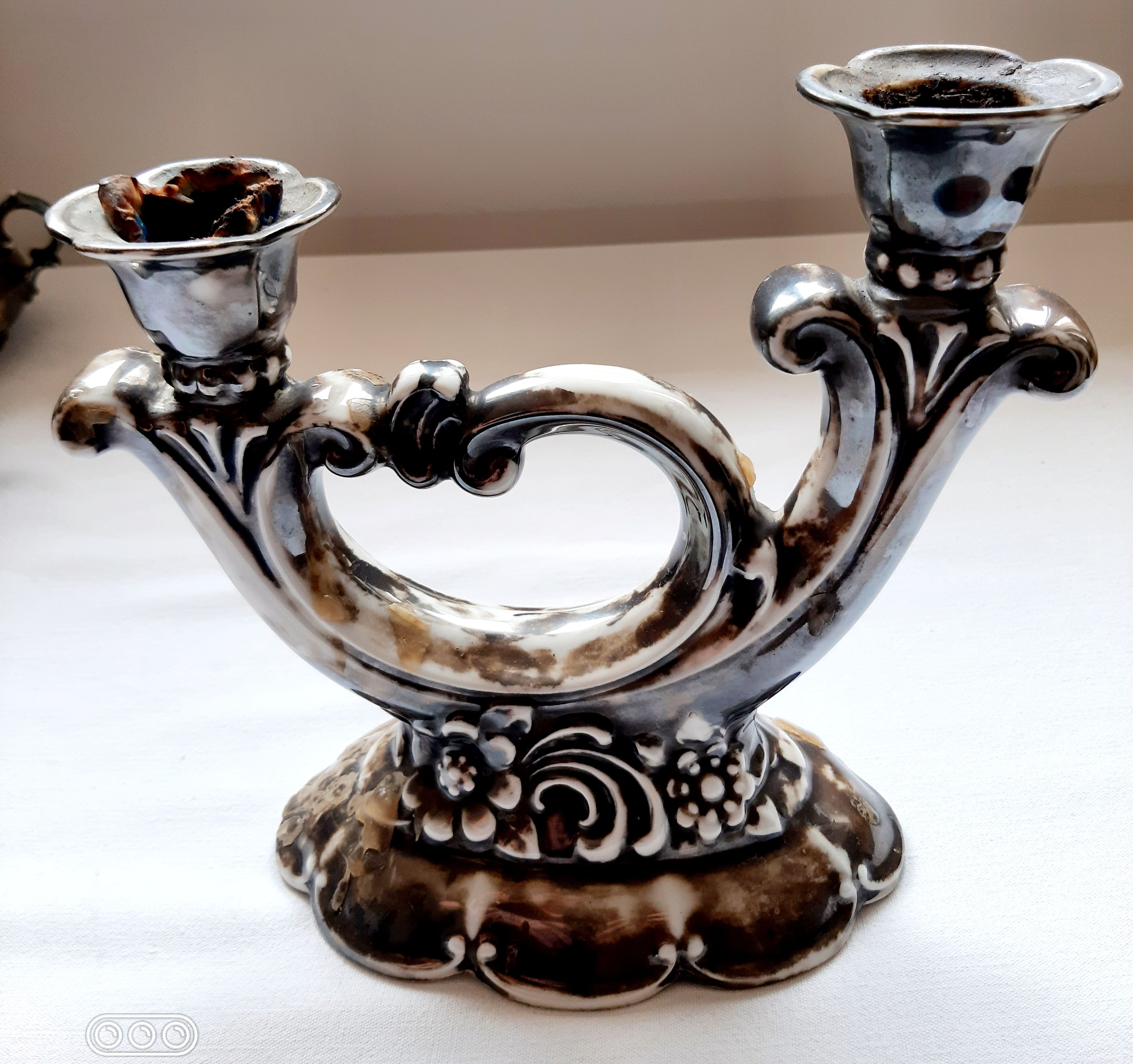 Candlestick RW Bavaria ceramic