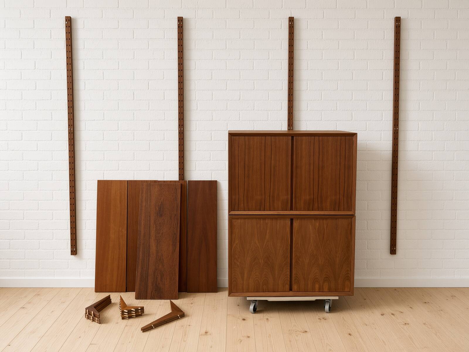 Teak Shelving System 'CADO', by Poul Cadovius.