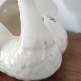 Peacock vase or planter