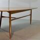 Table basse en forme de rein laquée de forme libre Svante Skogh, Suède, années 1960