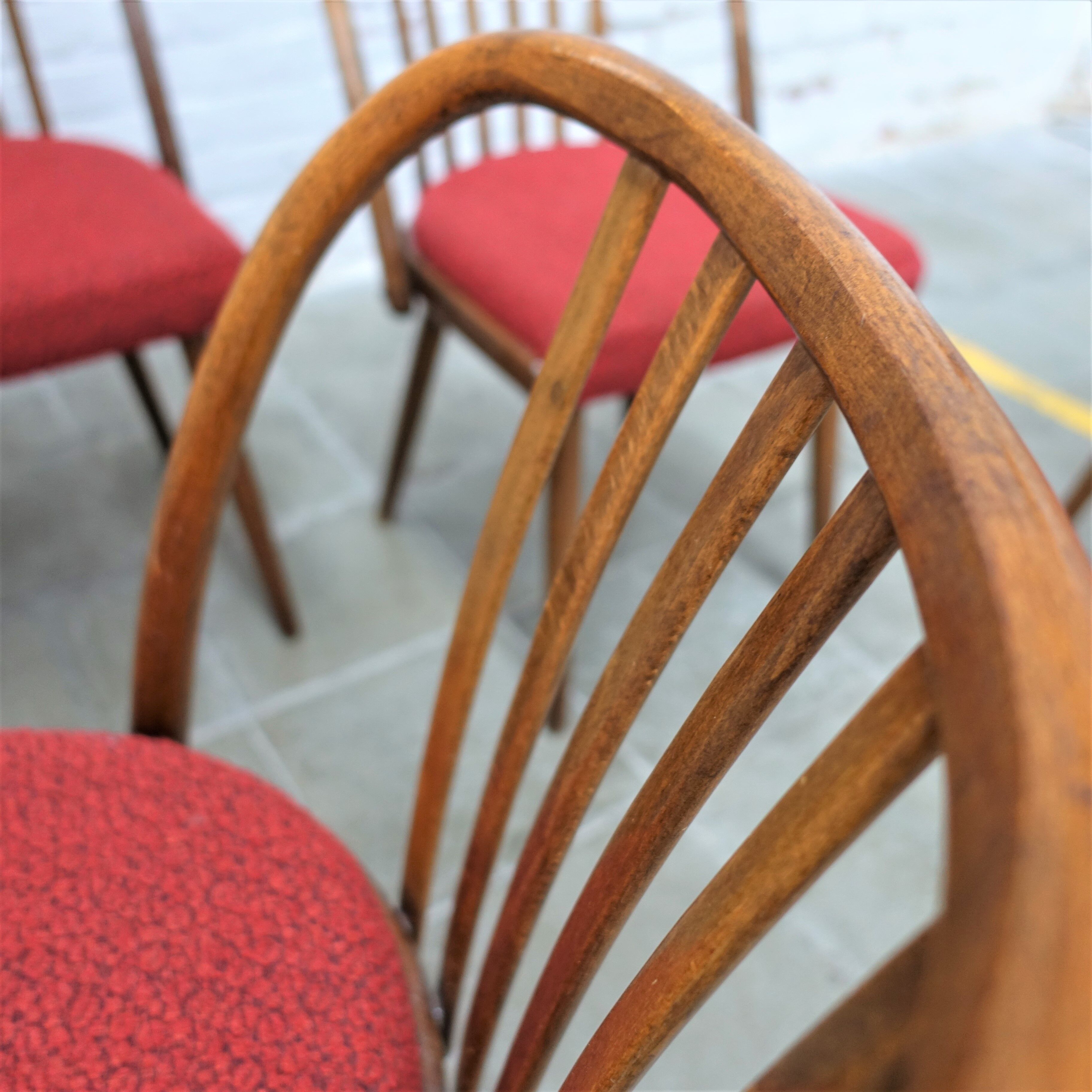 Set of 4 Antonin Suman chairs