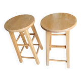Low wooden stool workshop r