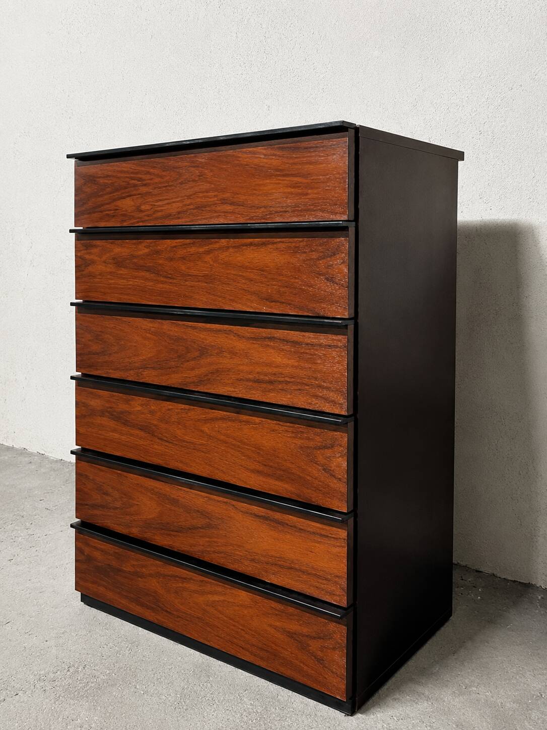 Commode en placage de palissandre, Interlubke Germany, 1970