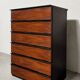 Commode en placage de palissandre, Interlubke Germany, 1970