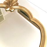 Golden baroque mirror