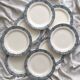 8 flat ironstone plates “Bristol” Salins