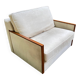 Canapé convertible scandinave une place Alcantara Italie