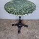 Marble bistro table 67cm / pedestal table