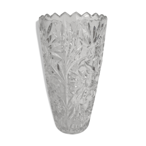 Vase Oberglas Autria en verre moulé