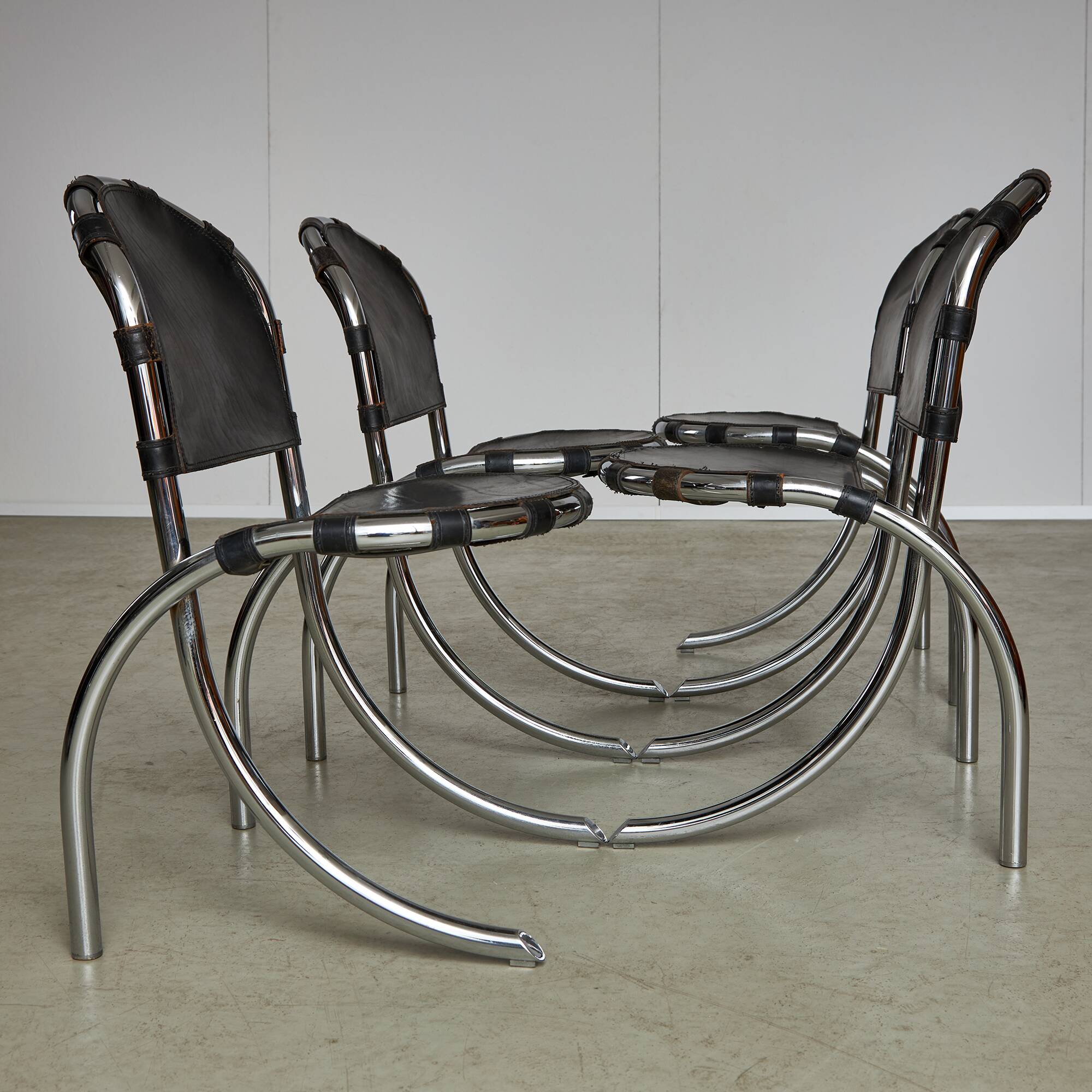 Medusa Chairs by Alberto Bazzani for Studio Tetrarch, 1970s
