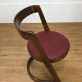 Set of 6 chairs Baumann Halfa design 70's